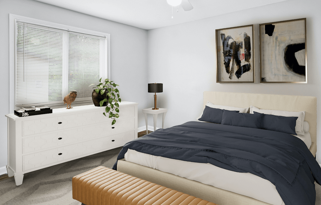 Bedroom With Plenty Of Natural Lights at Gardens at Washington Park, Atlanta